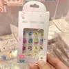 Adesivos de Unha Sanrio para Crianças, Arte de Unha Fofa e Divertida, Peças de Unha para Estudantes, Peças de Unha Doces, Unhas Vestíveis para Crianças