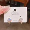 2025 Brincos Elegantes Simples de Cauda de Raposa com Zircônia Estilo Luxo Acessível de Alta Qualidade Brincos Personalizados Tendência Joias