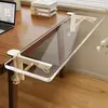 Placa de Extensão para Mesa Portátil Dobrável Sem Furos Bandeja para Teclado Mesa de Computador Estendida Alargada Estrutura de Suporte de Expansão