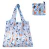 Nueva Bolsa de Compras Plegable de Gran Capacidad con un Solo Hombro, Bolsa para la Colocación, Bolsa Ecológica, Bolso Tote Portátil Creativo con Estampado, Bolsa de Almacenamiento