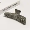 YHJ Nuevo Pinza de Tiburón de Ácido Acético Pinza de Agarre de Alto Color Plato de Baño Cola de Caballo Cabeza Trasera Pinza Francesa para el Cabello Mujeres