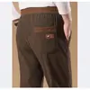 Fabricante Directo Pantalones Casuales para Hombre Primavera Nuevo Pana Holgados Deportivos Versátiles Rectos Elásticos Pantalones de Hombre