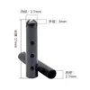 Clip Metálico Engrosado Perforado Antideslizante para Extremo de Cordón de Zapato Hebillas para Cordones de Zapato Serie Hengfeng # 4, Disponible en Múltiples Colores