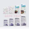 Bolsas de Hielo Absorbentes Desechables para Entrega de Alimentos Frescos, No Necesitan Agregar Agua, Bolsas de Hielo de Colores para Conservación, Reutilizables para Refrigeración de Alimentos