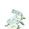 Papel de Seda Jierou Fragancia Flor de Té Blanco Seco y Húmedo Doble Uso Toalla de Mano Papel Higiénico Doméstico Engrosado Paquete de 100 Toallas de Papel Asequibles