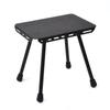 Taburete táctico de aleación de aluminio para exteriores, plegable, ligero, portátil, informal, para pesca