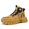 Botas Martin estilo britânico sapatos de trabalho fivela rotativa sapatos de caminhada sapatos casuais sapatos da moda deslocamento ao ar livre sapatos casuais masculinos