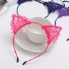 Diadema de Encaje con Orejas de Gato Moda Diadema de Encaje Presage Accesorios para el Cabello Femeninos Adultos
