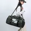 Bolsa Esportiva Fitness com Cordão Moda Separação Úmido/Seco Bolsa para Natação Yoga Leve Grande Capacidade Ombro Único Transversal Bolsa de Viagem