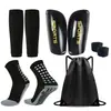Shin Guards de Fútbol Transfronterizos, Calcetines para Tibia, Juego Combinado de Calcetines de Fútbol, Almohadillas para el Pie y Shin Guards de Tipo Inserción de Doble Capa al por Mayor