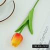 Mini Pu Tulipa Imitação Flor Real Flor Falsa Festa de Casamento Decoração de Bolo Flor Transfronteiriça Artificial Falso Buquê Atacado
