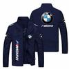 Jaqueta com Estampa de Padrão de Carro para Comércio Exterior Transfronteiriço Europeu e Americano Jaqueta Masculina com Gola Vertical Cor Sólida Roupa Externa de Negócios Jaqueta Casual Jaqueta Juvenil
