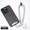 Cordón para Teléfono Móvil Personalizado de Alta Gama, Correa de Muñeca Trenzada, Cordón Corto para Funda de Teléfono Móvil, Venta al por Mayor de Fábrica