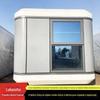 Cápsula Pré-fabricada de Alumínio Removível Casa Móvel com Painéis Casa Integrada Cápsula Espacial Familiar Acampamento Homestay de Encaixar