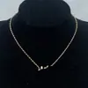 Collar Réplica de Diseñador Estilo Europeo y Americano Transfronterizo con Etiqueta, Fotos Reales, Múltiples Accesorios, Collar de Moda de Lujo de Alta Gama para Mujer al por Mayor