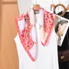 Bufanda Ligera de Seda para Verano, Bufanda de Cuello Transpirable y Versátil, Bufanda Decorativa para Combinar con Camisas y Trajes