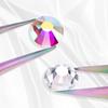 Plata Inferior Phnom Penh Serie AB Fondo Plano Diamante Guomao 5A Pedrería Vidrio Pujiang Diamante de Cristal Diamante de Uña diy Joyería Diamante