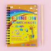 Livro Infantil DIY Raspadinha, Livro de Grafite Criativo e Colorido, Suprimentos de Arte para Jardim de Infância Atacado Papelaria para Estudantes Livro de Desenho