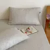 Estilo pastoral floral pele-amigável dupla camada gaze algodão puro fronha pessoa única envelope fronha algodão puro confortável respirável seco e refrescante fronha