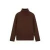 Suéteres de Punto de Cuello Alto Elegantes Versátiles de Alta Gama para Niñas Amybaby Invierno 2025 Nuevo Otoño e Invierno