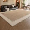 Alfombra Extraíble y Lavable, Nuevo Estilo Vintage, Retro, Extraíble, Lavable a Máquina, Impermeable, Fácil de Cuidar, Felpudo Aislante de Sonido, Alfombra de Dormitorio