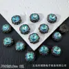 Nova caixa mágica quadrada de renda de cristal cravejada de diamantes anel de ovo de pombo face pulseira de miçangas DIY colar contas espaçadoras acessórios