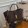 Bolso de Mano de Gran Capacidad para Mujer 2025 Invierno Nuevo Retro Commuter Tote Bag Moda Coreana Bolso Cruzado Diario