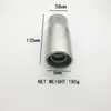 Garganta de escapamento de carro A5P prata brilhante prata Universal Aço Inoxidável silenciador médio tubo de escape universal garganta de escapamento fábrica