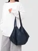 Bolso de nicho coreano ins para mujer 2026 nuevo estilo de moda casual perezoso bandolera bolso tote de gran capacidad bandolera