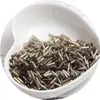 2x Cuentas de tubo recto rellenas de plata de 6 mm, cuentas de arroz de vidrio, hechas a mano, para pulseras de cuentas sueltas, materiales para accesorios de ropa