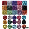 Set de 15 rejillas de diamantes AB de fondo plano de resina en colores jelly, diamantes para decoración de uñas de colores mixtos, diamantes adhesivos DIY hechos a mano, set de accesorios de diamantes transparentes grandes