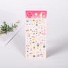 Pegatinas de mano bronceadoras de papel YT-BI con dibujos de animales, pequeñas cosas, diario, equipaje, pegatinas decorativas tridimensionales planas.