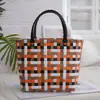 Tailandia Chiang Mai Bolsa Cesta de Verduras Bolsa Dopamina Tejida a Mano Bolsa de Compras de Gran Capacidad Bolso de Mano para Dama Viajera
