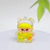 Boneca Figurine de Areia com Fluxo de Óleo Desenho Animado Super Fofa Licenciada Oficialmente Caixa Surpresa Chaveiro Presente Boneca de Acrílico