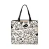 Bolsa de lona nueva estilo coreano para estudiante universitaria, clase de un hombro, portátil, para libros, gran capacidad, nicho, linda bolsa de tela