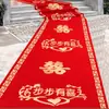 Tapete Vermelho de Casamento Noivado de Casamento Casamento Casamento Casamento Manta Longa Única Casamento Rural Chão Tapete de Chão