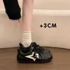 Zapatillas de mujer A-Gan 2026 nuevo modelo popular para primavera y otoño, versátiles zapatos deportivos casuales blancos planos