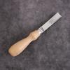 Pala ancha de cuero 4 6 8 10 12 14 16 mm adelgazador de tambor herramienta manual para adelgazar bordes de cuero DIY