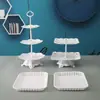 Suporte de mesa para sobremesas, pratos, expositores, enfeites, bandeja para lanches e frutas, decoração de casamento, mesa de centro para sala de estar, prato de frutas personalizado