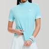 Ropa de Yoga Transfronteriza Estilo Nuevo Manga Corta para Correr al Aire Libre Tenis Top Deportivo Pilates Fitness Camiseta Casual de Manga Corta