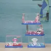 Botella de Deriva de Dibujos Animados Mini Pequeña Rectangular Gota de Aceite Flotante Acrílico Transparente Juguete para Niños Regalo de Cumpleaños