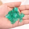 Contas Perfuradas em Forma de Folha com Gradiente de Vidro Tcheco Acessórios para Joias de Grampo de Cabelo Brincos Colar DIY Feitos à Mão