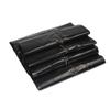 Bolsas de plástico negras medianas para clientes en tiendas no tripuladas embalaje anti-fuga de privacidad suministro de primera mano en tiendas