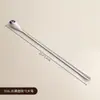 Acero Inoxidable 316L Cuchara Mezcladora de Mango Largo Cuchara para Café Leche Té Bebida Barra Cuchara para Hielo Cuchara Mezcladora de Cóctel Cuchara de Gota de Agua
