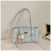 Bolsa Tote Grande de Nicho Shuai Mi para Mulheres, Bolsa de Mão Fashion para o Dia a Dia, Bolsa de Ombro para Estudantes, Bolsa Casual de Axila para a Aula