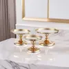 Suporte para bolo de ferro quente transfronteiriço, prato espelhado para bolo, lanche para festa de aniversário, prato de sobremesa, bandeja de West Point, decoração