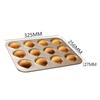 Molde para Pastel de Castañas de 12 Enlaces Fabricante Punto Creativo Molde para Hornear Pastel de Arroz con Mantequilla Antiadherente Herramienta para Hornear en Horno