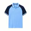 Uniformes escolares de verão para alunos do ensino fundamental e médio, camisas polo de manga curta para alunos do ensino fundamental II, camisetas para alunos do ensino médio, conjuntos de uniformes de classe azuis e brancos