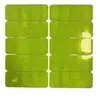 Pegatinas Reflectantes para Vehículos Eléctricos, Pegatinas Reflectantes de Seguridad para Uso Nocturno, Traseras para Bicicleta Anticolisión Impermeables de Advertencia Súper Brillantes