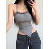 [Venta al por mayor transfronteriza] Chaleco halter 2025 para mujer, Ropa interior ajustada, Crop top sexy, Moderno